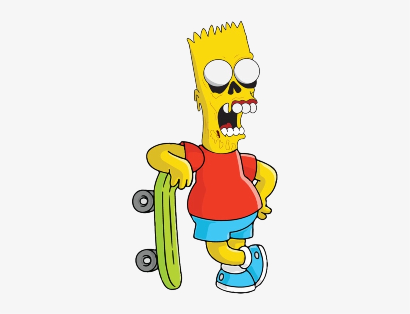 Dead Bart Based On - Bart Simpson Parts Of The Body, transparent png #3651393