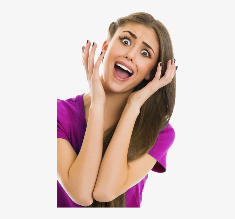 Scared Girl - Claves Del Lenguaje Corporal, transparent png #3651936