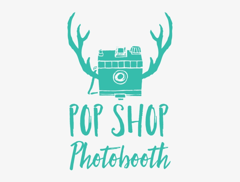 1 Pop Shop Photobooth Logo - Reserved For Sara - Large Crescent Moon In Silver On, transparent png #3652033