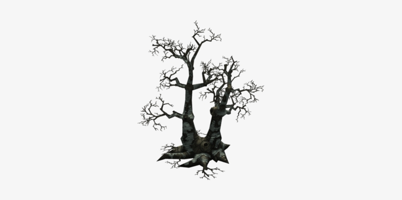 Low Poly Dead Tree Pack - Low Poly, transparent png #3653012