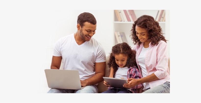 Frontier High-speed Internet For Families - Family Internet, transparent png #3653263