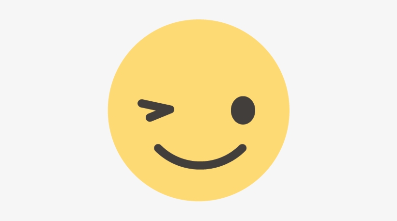 Wink2 C - Emoji, transparent png #3653697