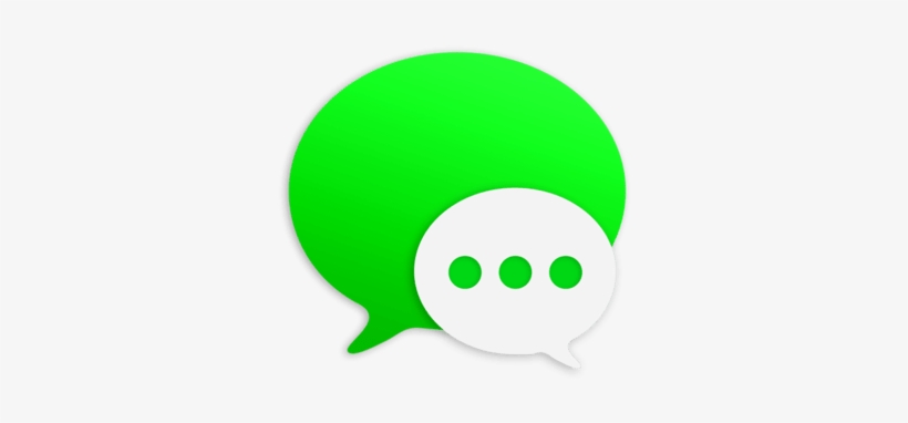 Photo © Whatsapp - Messages Transparent Apple, transparent png #3653875