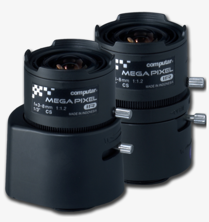 1/3” 3-8mm F1 - Computar Tg3z0312fcs-mpir Cctv Lens - F/1.2, transparent png #3654024