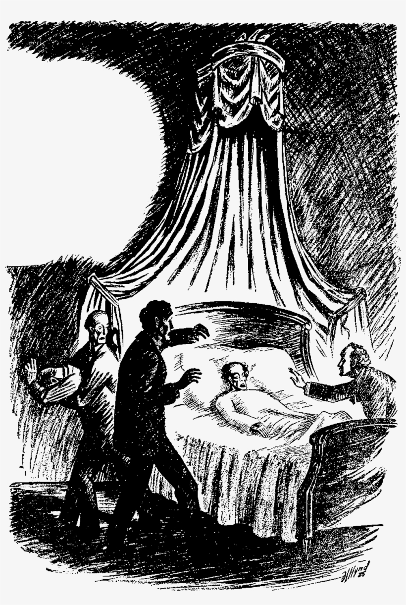 Amazing Stories V01n01 P092 The Facts In The Case Of - Face In The Case Of M Valdemar, transparent png #3654191