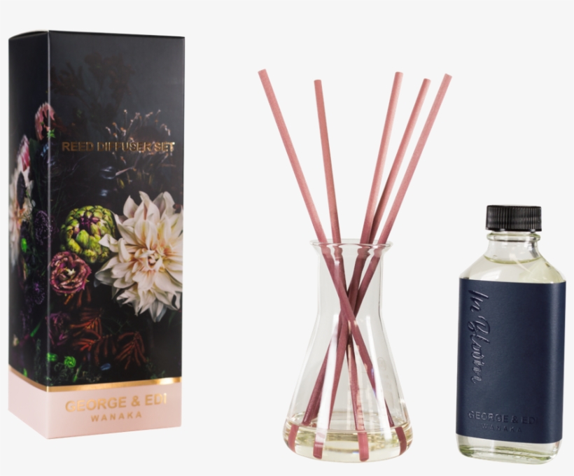 02 May G E Darker Side Diffuser Set In Bloom Clear - Diffuser, transparent png #3654323