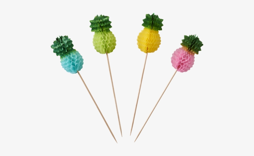 Pineapple Cocktail Sticks - Cocktail Sticks, transparent png #3654680