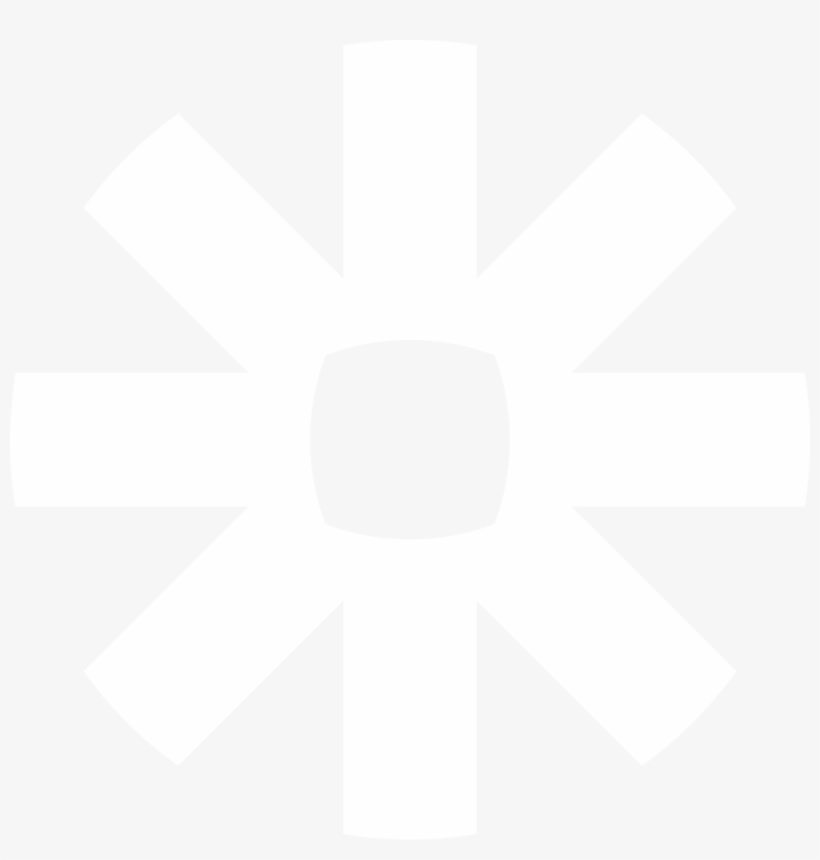 Zapier Logo Reversed - Random Logo White, transparent png #3655161