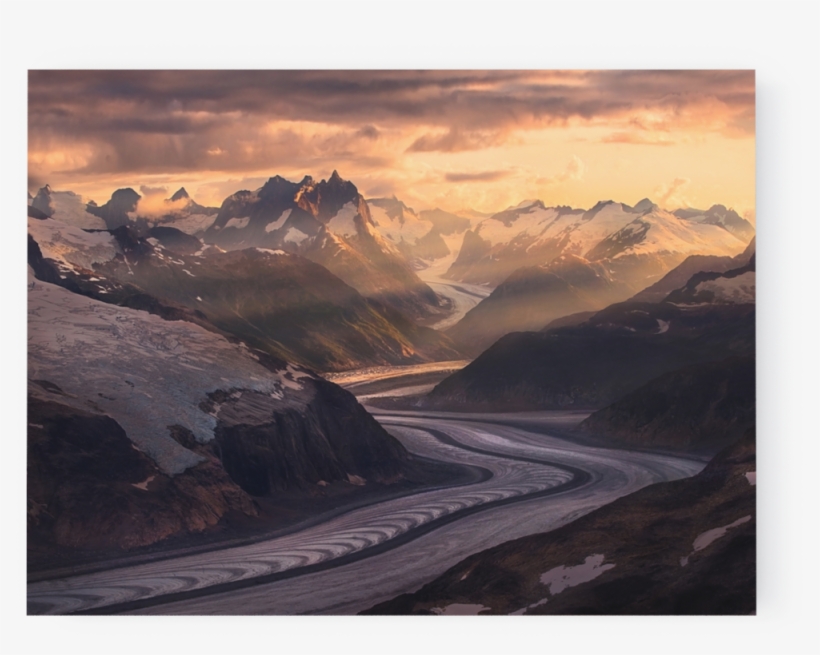 Photo Ice River Mountains Boundary Range Alaska - Alaska, transparent png #3655210
