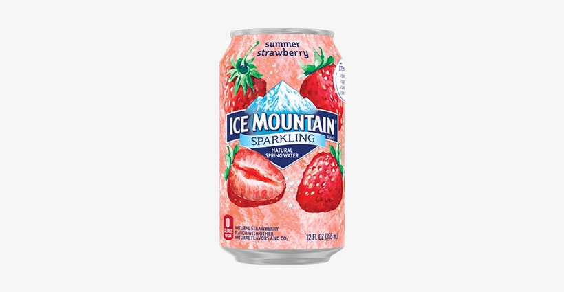 12 Oz - Deer Park Sparkling Water Strawberry, transparent png #3655469