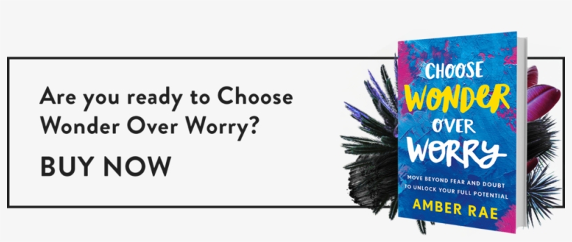 Img Book Bttn V1b - Choose Wonder Over Worry: Move Beyond Fear, transparent png #3655630