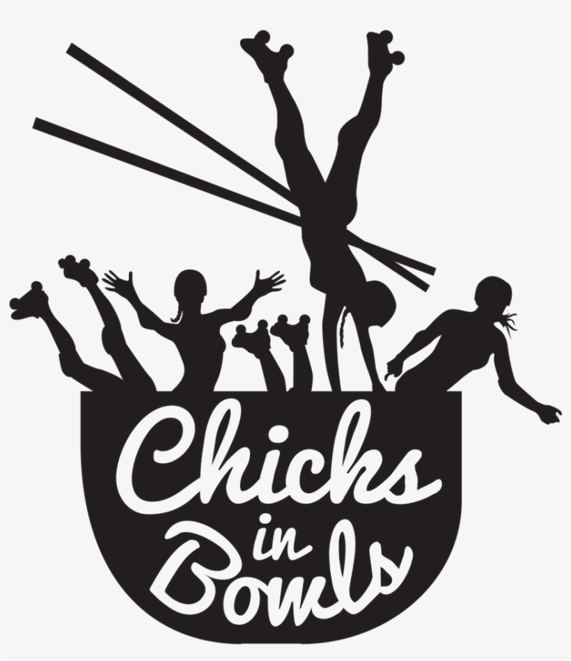 Chicks In Bowls - Chicks In Bowls Logo, transparent png #3655684