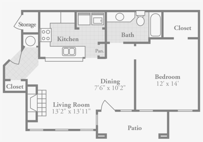 Deluxe Style - Plan For Large Living Room, transparent png #3656202