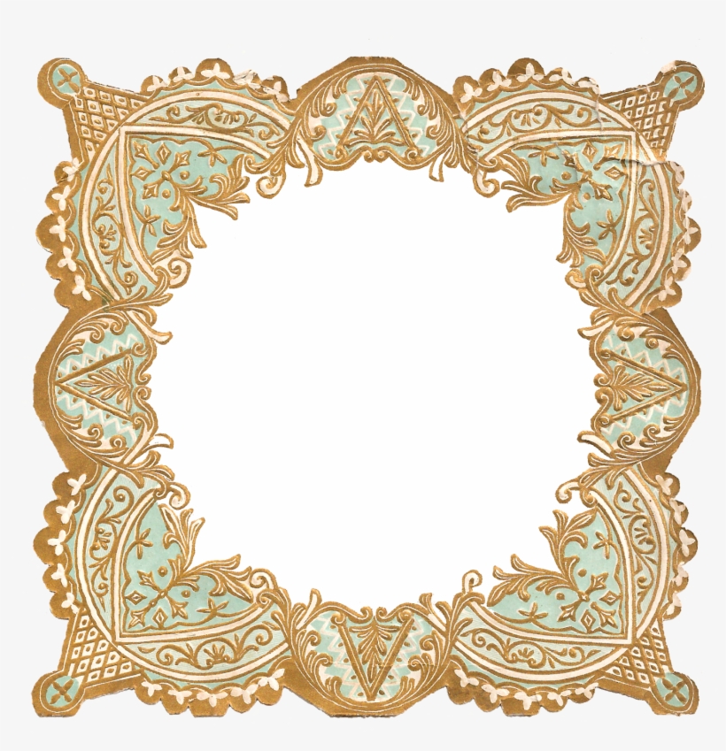 Border Frame Image Craft Supply Digital Download - Decorative Frame Border Png, transparent png #3657431