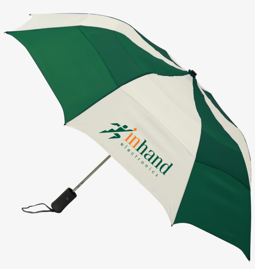 U220 42" Vented Auto-open Folding Umbrella As Low As - Umbrella, transparent png #3657432