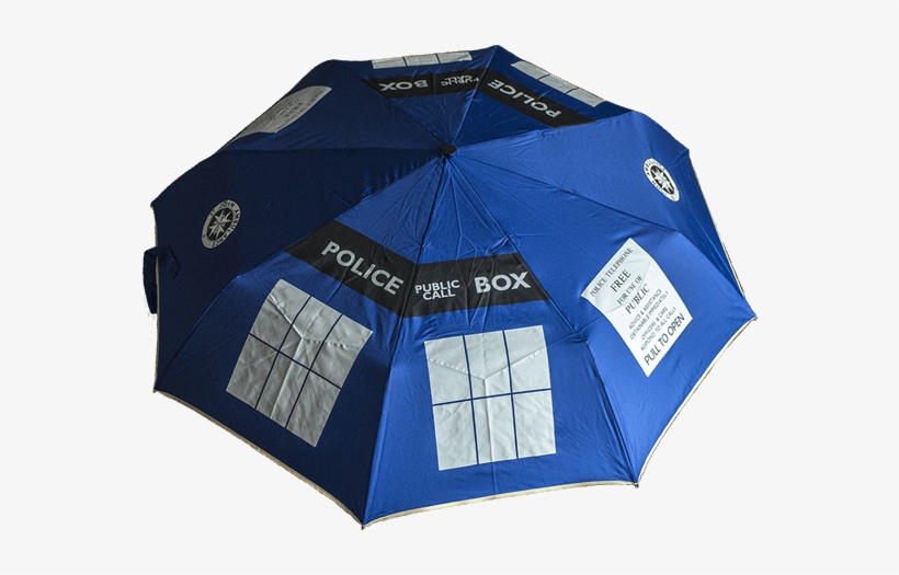Doctor Who - Tardis Umbrella, transparent png #3657754