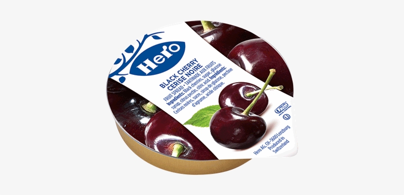 Black Cherry - Confettura Extra Hero - Pesca - Peach - 4 X 25 Gr, transparent png #3658151
