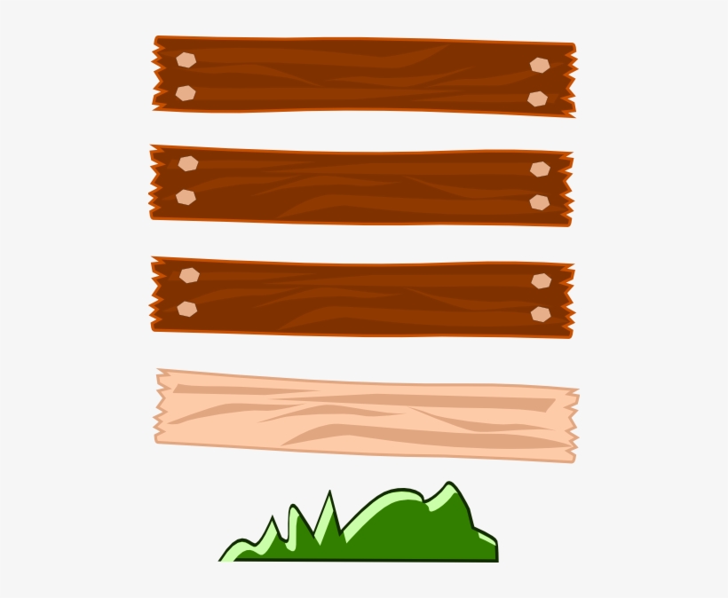 Small - Piece Of Wood Vector, transparent png #3658173