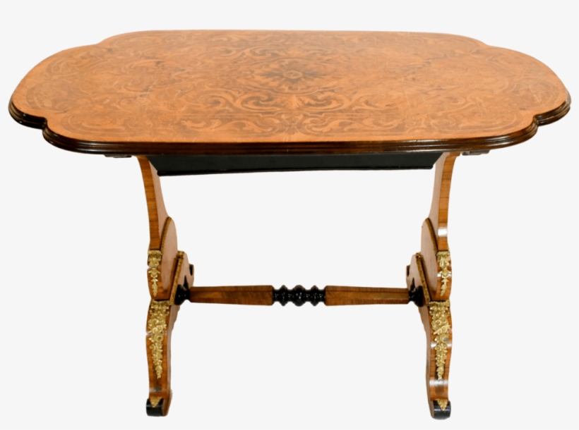 19th Century French Satinwood Marquetry Single Drawer - Tea, transparent png #3658489