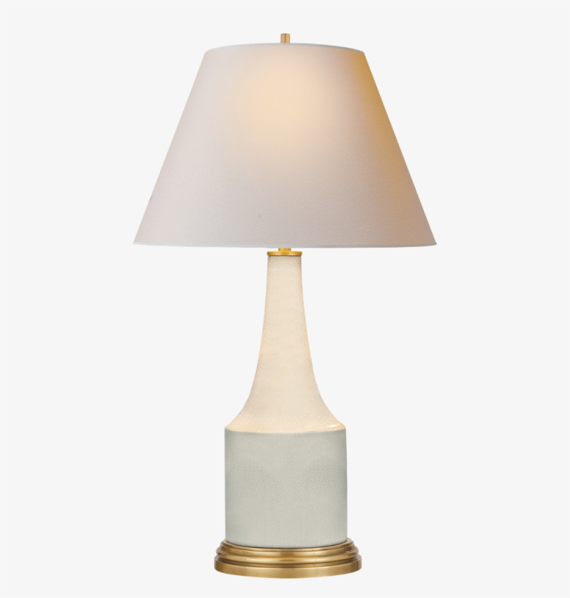 Sawyer Table Lamp In Tea Stain Porcelain With Na - Visual Comfort Alexa Hampton Sawyer Table Lamp, Tea, transparent png #3659075