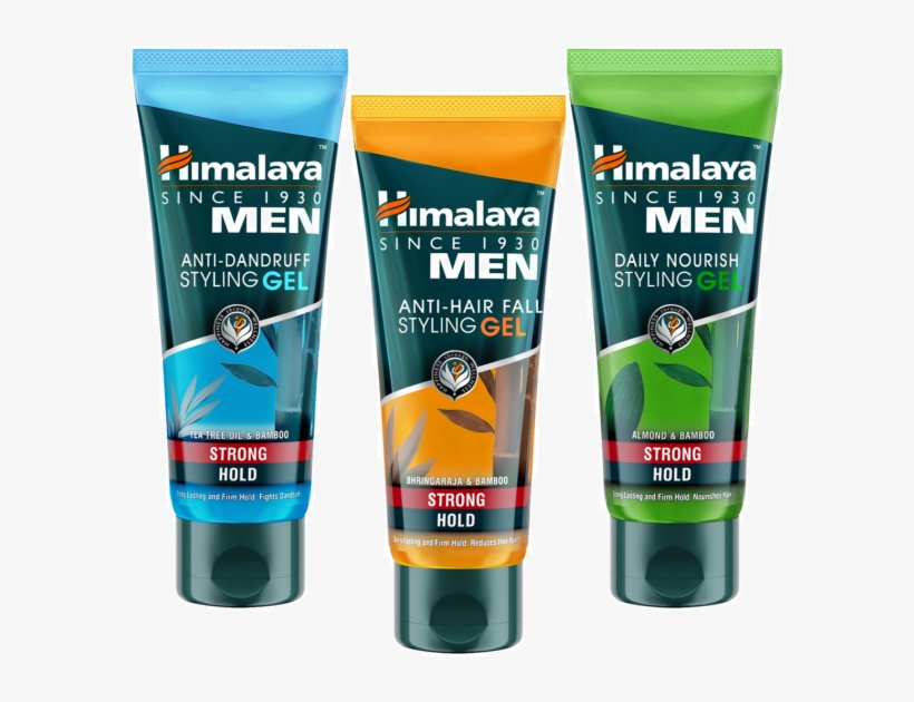 Men Anti-hair Fall Styling Gel - Himalaya Herbals Men Active Sport Face Wash, transparent png #3659306