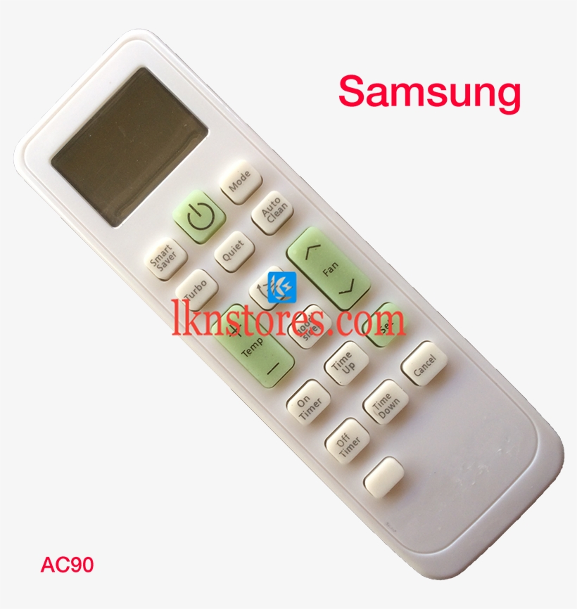 Samsung Ac Air Condition Remote - Electronics, transparent png #3659609