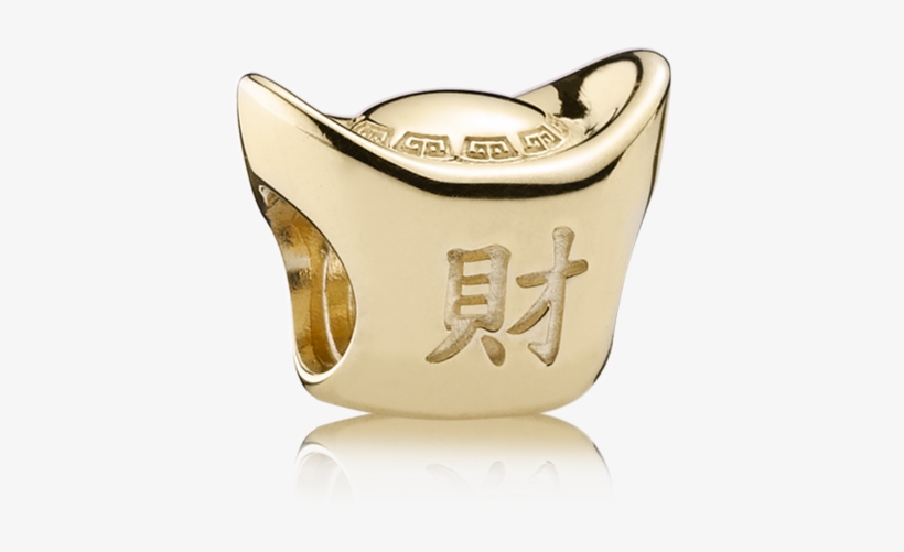 Gold Ingot, 14k Gold - Pandora Gold Ingot 750823-, transparent png #3659881