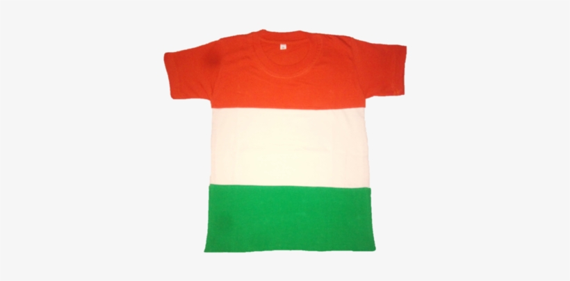 Tri Colour T Shirts - Tri Colour T Shirt, transparent png #3659911