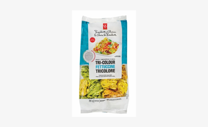 A Package Of Pc Tri-colour Fettuccine Pasta - Fettuccine, transparent png #3659946