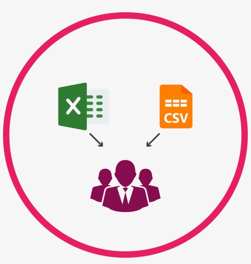 Import Customers/suppliers From Csv/excel File - Comma-separated Values, transparent png #3660058