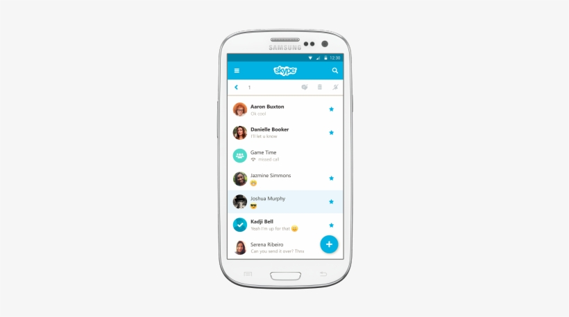 11 For #android - Skype Search Android, transparent png #3660298