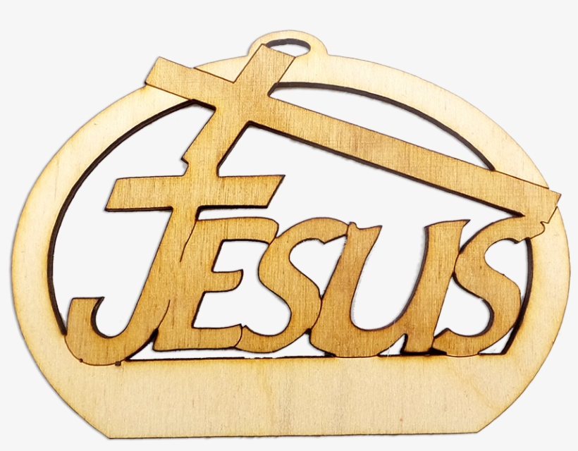 Personalized Jesus Cross Ornament - Jesus Cross Ornament, transparent png #3660390