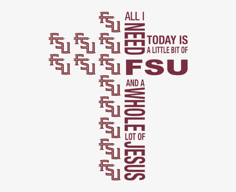All I Need Little Fsu & Lot Jesus Cross Png & Svg - Holland Florida State (script) Tire Cover, Beige, transparent png #3660540