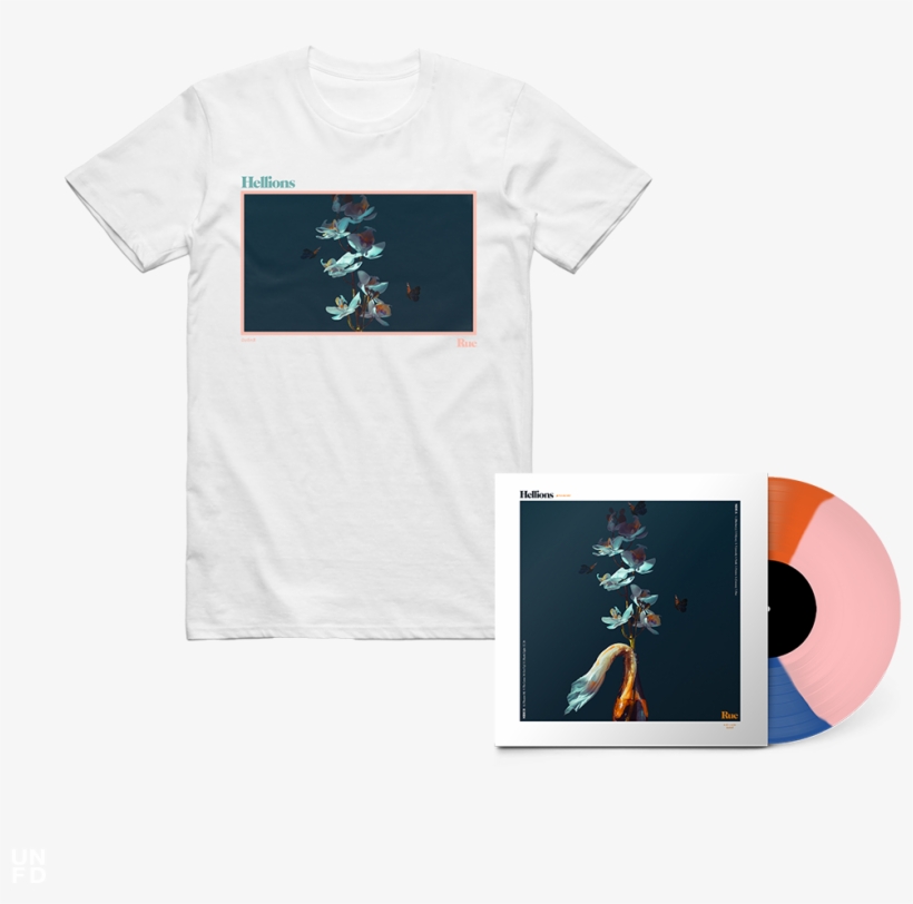 Rue Cover T Shirt Rue Limited Edition Tri Colour Lp - Hellions, transparent png #3660721