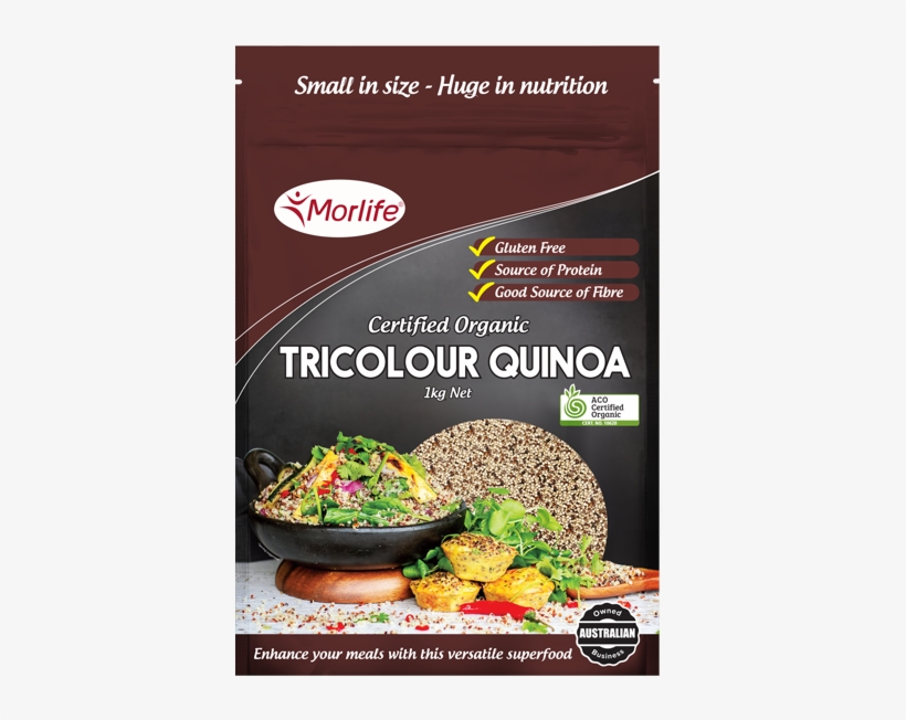 Tricolour Quinoa Grain Certified Organic 1kg - Goji Berries Certified Organic 1kg, transparent png #3660855