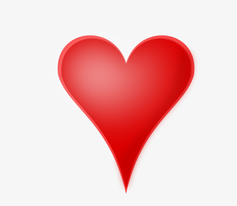 Heart Red Valentines Day Shape Free Commercial Clipart - Small Heart Png, transparent png #3660973