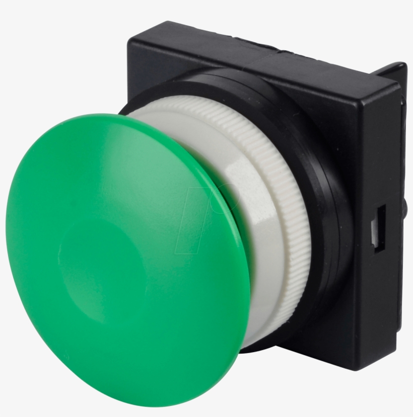 Actuator Attachment 5/2, Push Button, Mushroom Shaped, - Mushroom Push Button Pneumatic Smc, transparent png #3661193