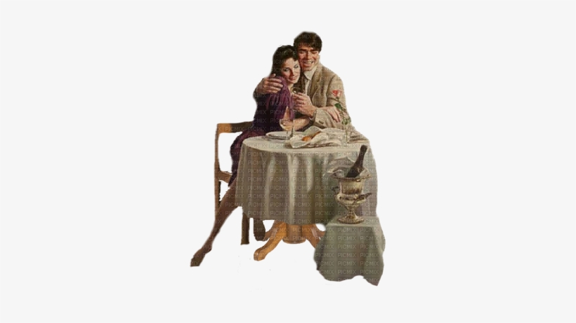 Romantic Couple - Love, transparent png #3661285