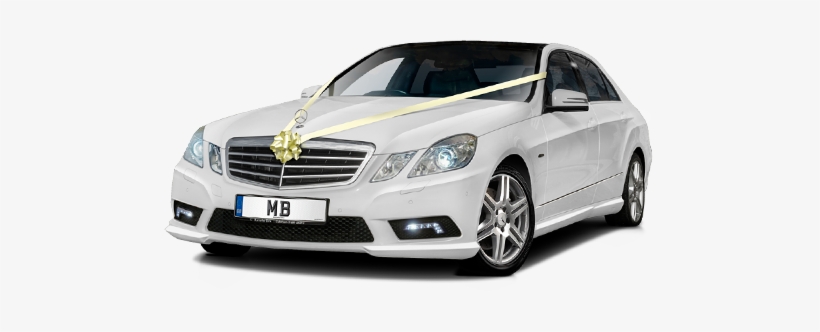 We Offer Car Hire With Chauffeur Service For Wedding - Mercedes Wedding Car Png, transparent png #3661366