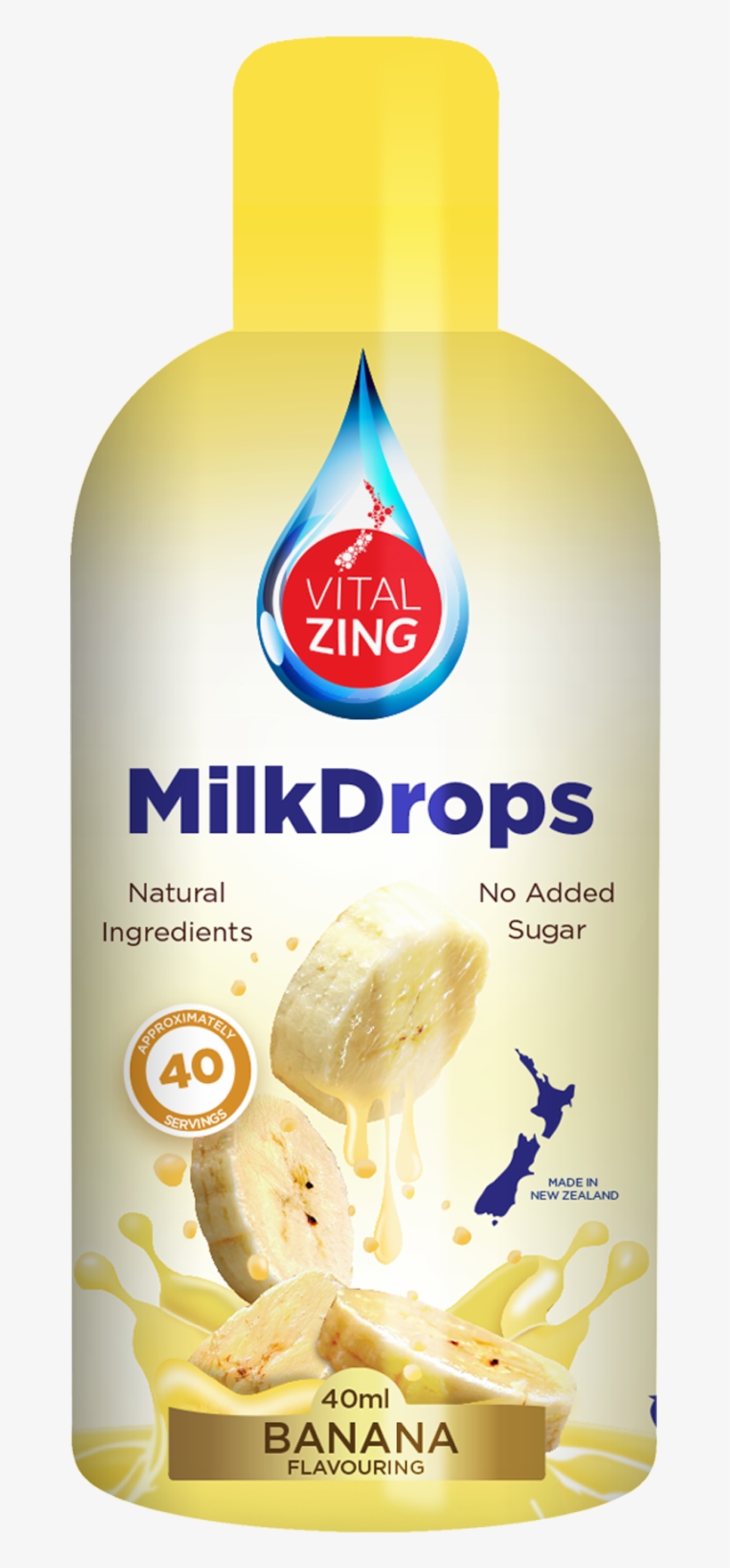 Banana Milk Flavor Enhancers - Banana Milk Drops, transparent png #3662106