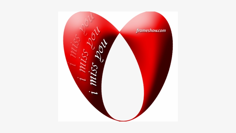 Photo Frame Show - Frame Miss U, transparent png #3662195