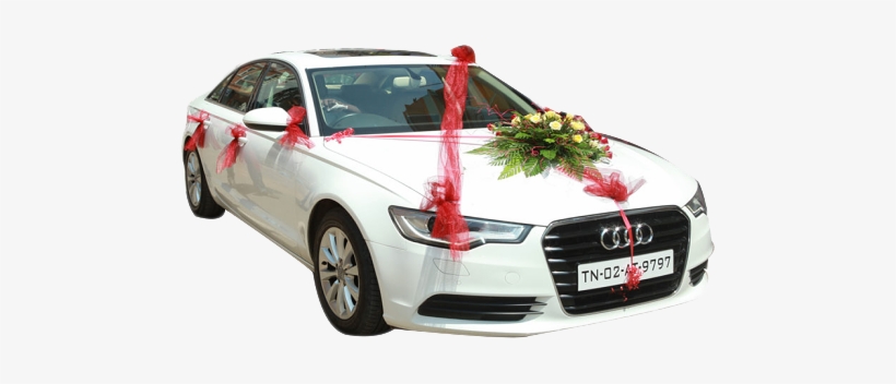 Luxury Wedding Car On Rent - Car, transparent png #3662775