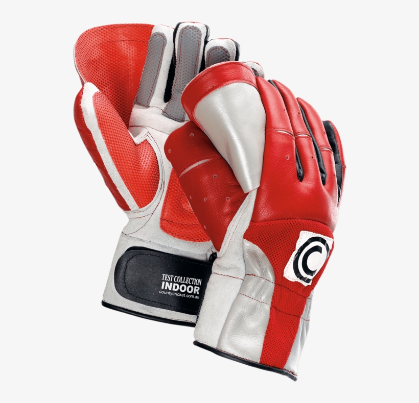 County Test Collection Indoor Wicket Keeping Gloves - Wicket-keeper's Gloves, transparent png #3663005