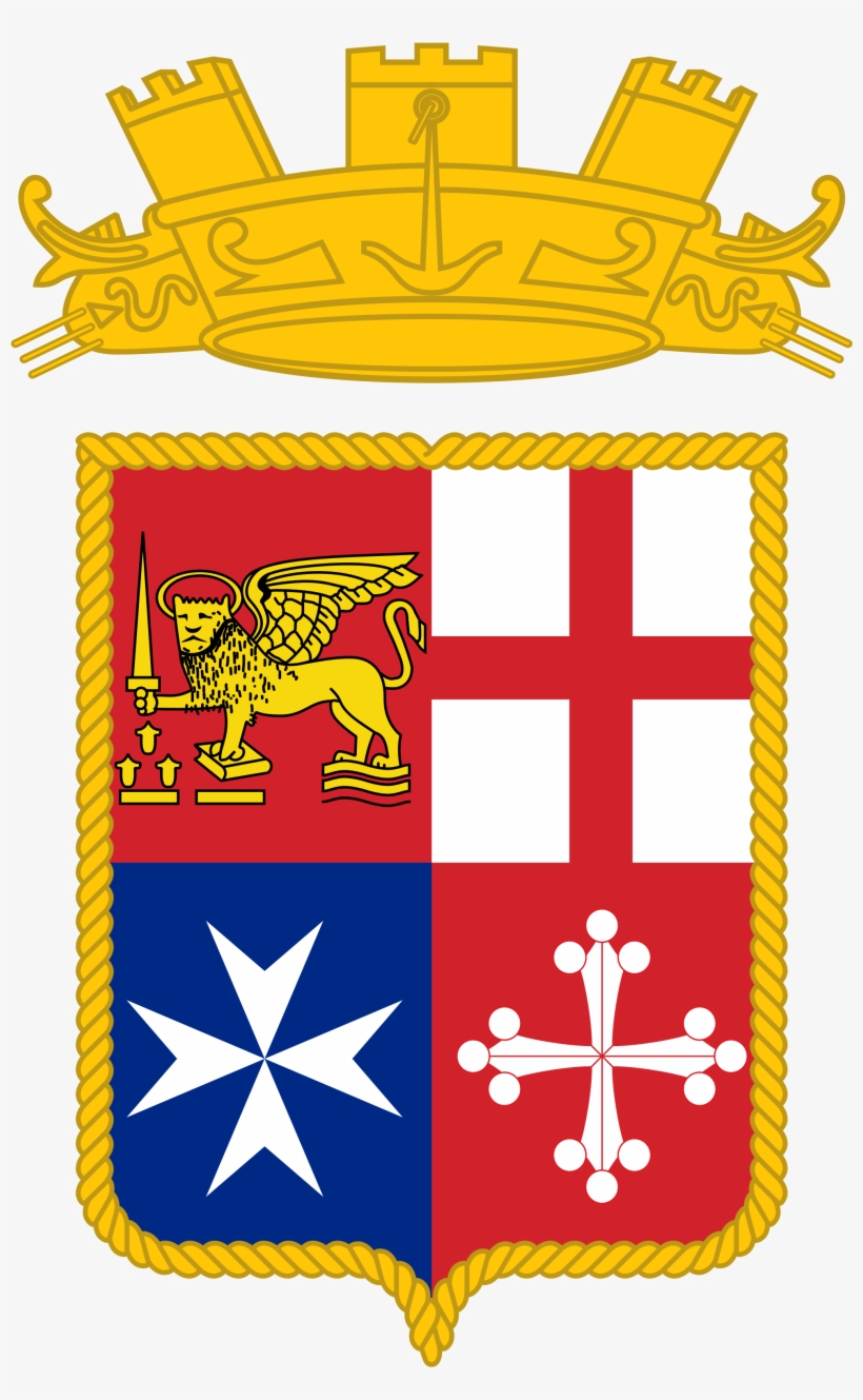 Marina Militare Italiana Logo Ideas - Flag: Merchant Naval Jack Of Italy, transparent png #3663276