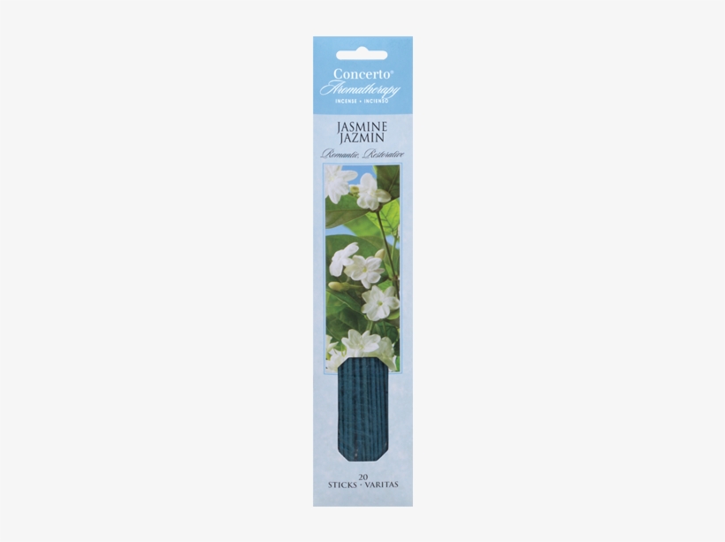 Concerto Aromatherapy Jasmine Incense Sticks 20 Ct, transparent png #3663421
