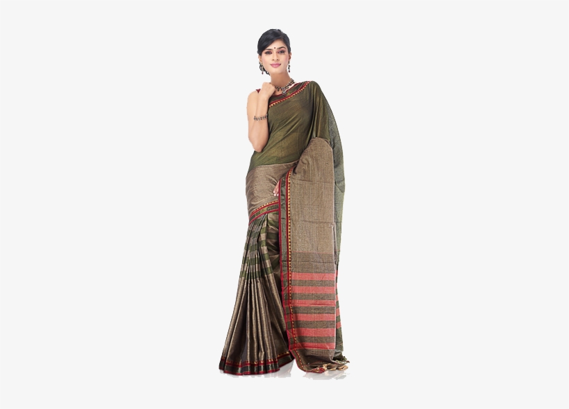 Manufacturers Of High Quality Cotton Sarees - Ilkal Saree, transparent png #3664336