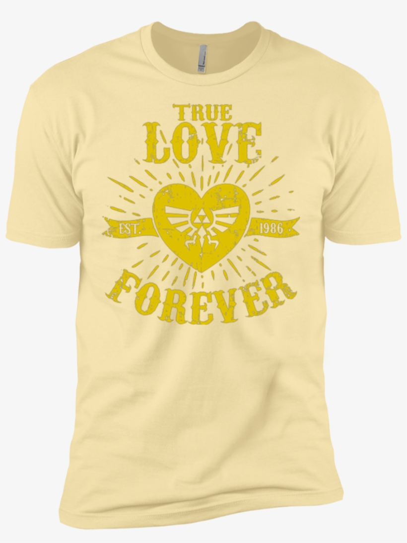 True Love Forever Hero Men's Premium T-shirt - Life Is Good Yeah Buoy, transparent png #3664468