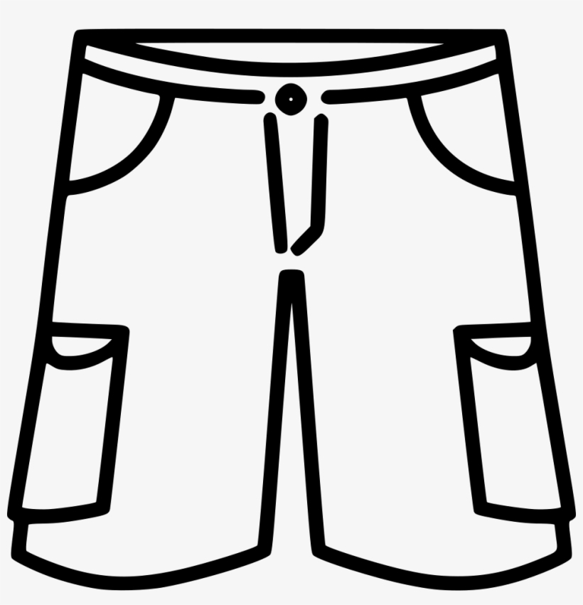 Cargo Shorts Comments - Cargo Shorts Clip Art, transparent png #3664472