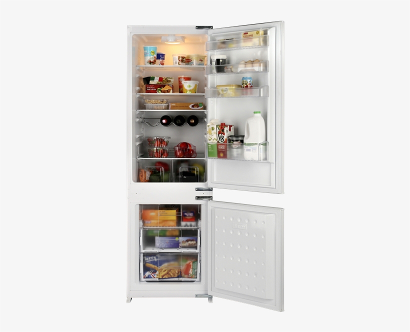 A Energy Efficiency - Hotpoint Lc85f1w Fridge Freezer, transparent png #3664540