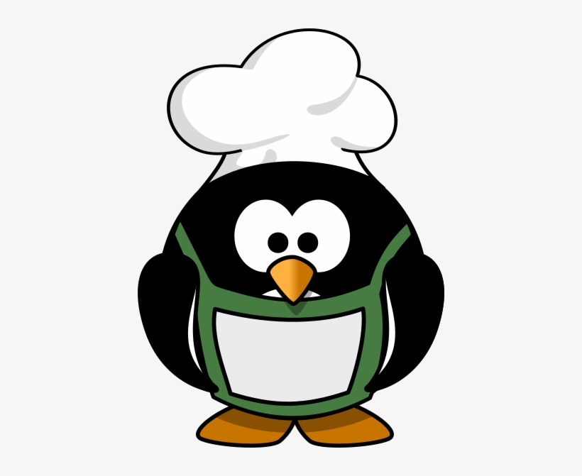 Rectangle Magnet Little Round Penguin Bbq Grill King, transparent png #3664541